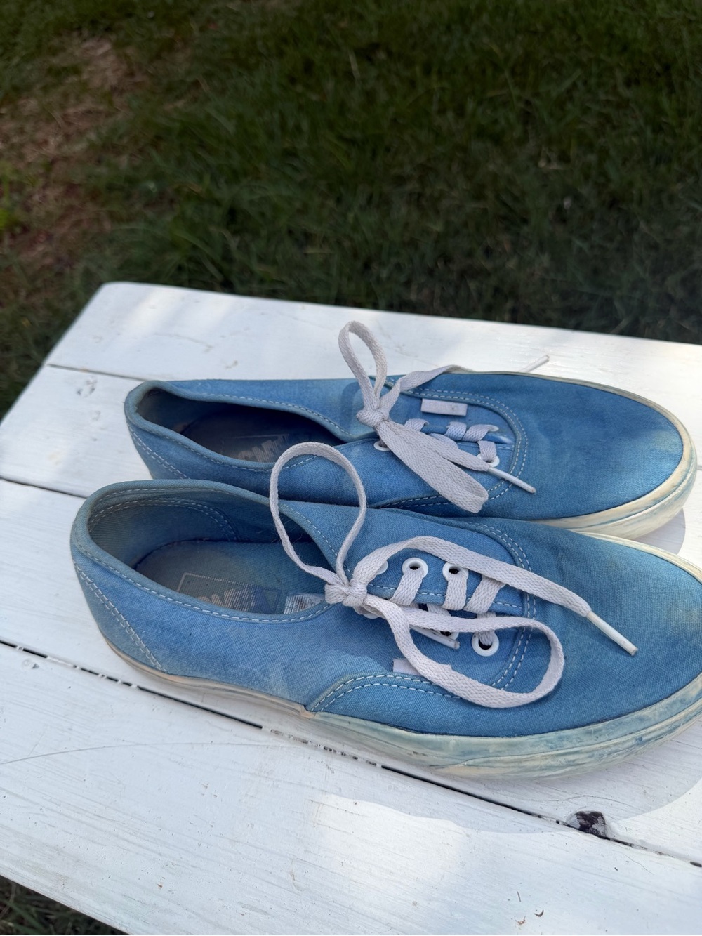 Indigo Dyed Vans